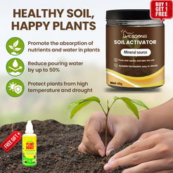 Soil Repair Formula – Grow Healthier Stronger Plants In 7 Days ( BUY 1 GET 1 FREE )